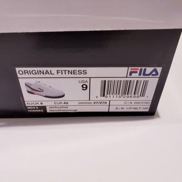 FILA Men's Original Fitness Sneakers/Trainers - Picture 12 of 12